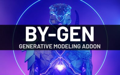 BY-GEN modelado generativo para Blender